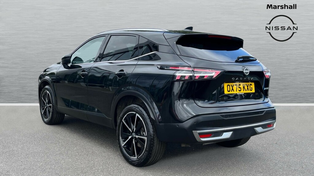 Nissan Qashqai Qashqai 1.5 E-power Tekna OX75KXG Black #2