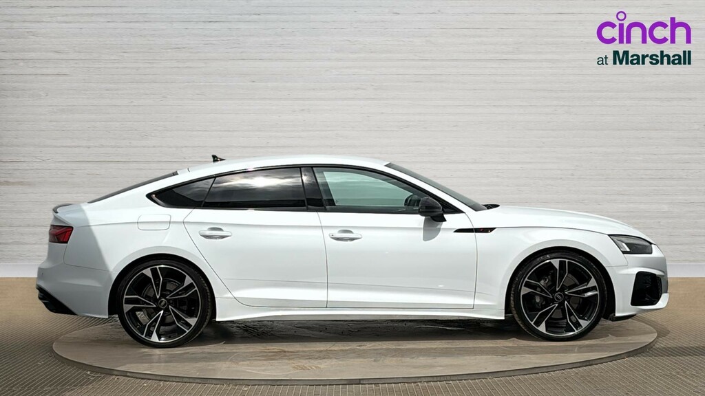 Audi A5 A5 40 Tdi 204 Quattro Black Edition S Tronic KM23NXY White #2