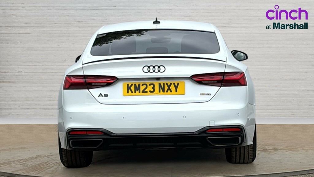 Audi A5 A5 40 Tdi 204 Quattro Black Edition S Tronic KM23NXY White #4