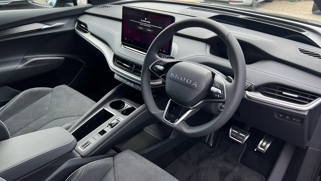 Skoda ENYAQ Enyaq Sportline 85X 82 Kwh 286 Ps Single Speed 4X4 Black #6
