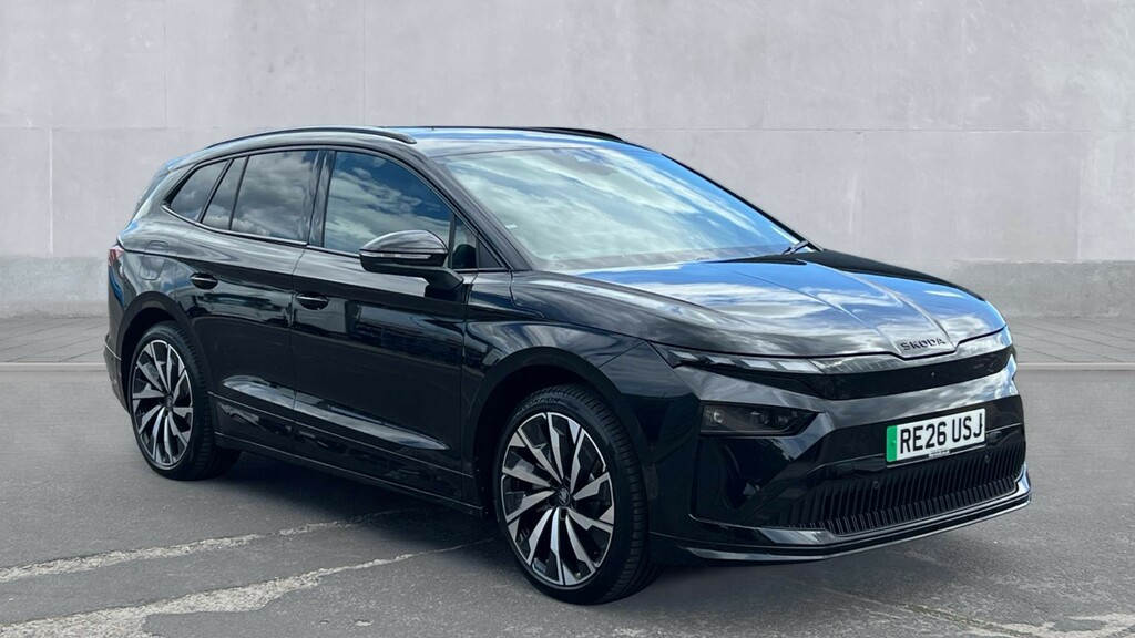 Skoda ENYAQ Enyaq Sportline 85X 82 Kwh 286 Ps Single Speed 4X4 Black