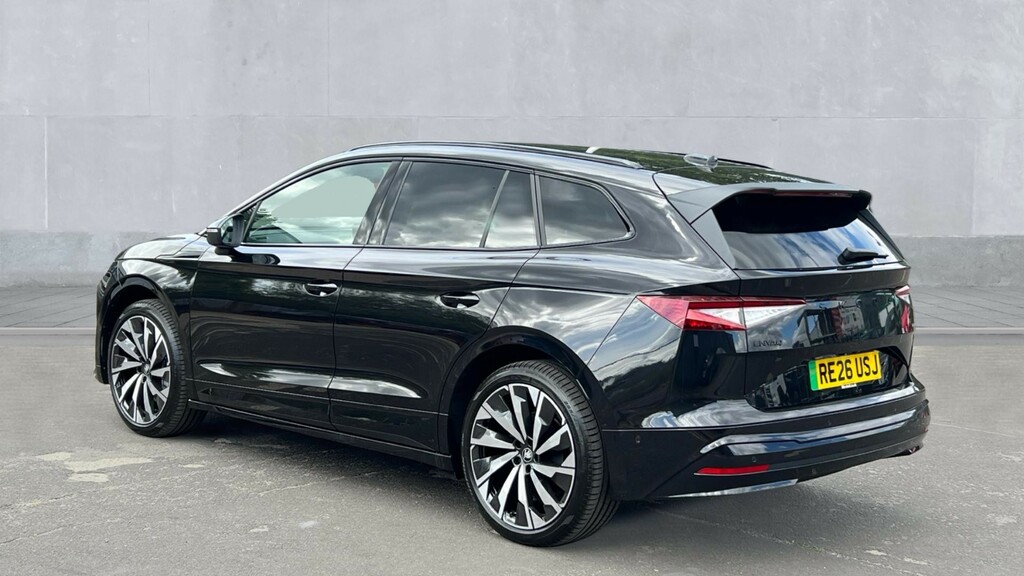 Skoda ENYAQ Enyaq Sportline 85X 82 Kwh 286 Ps Single Speed 4X4 Black #3