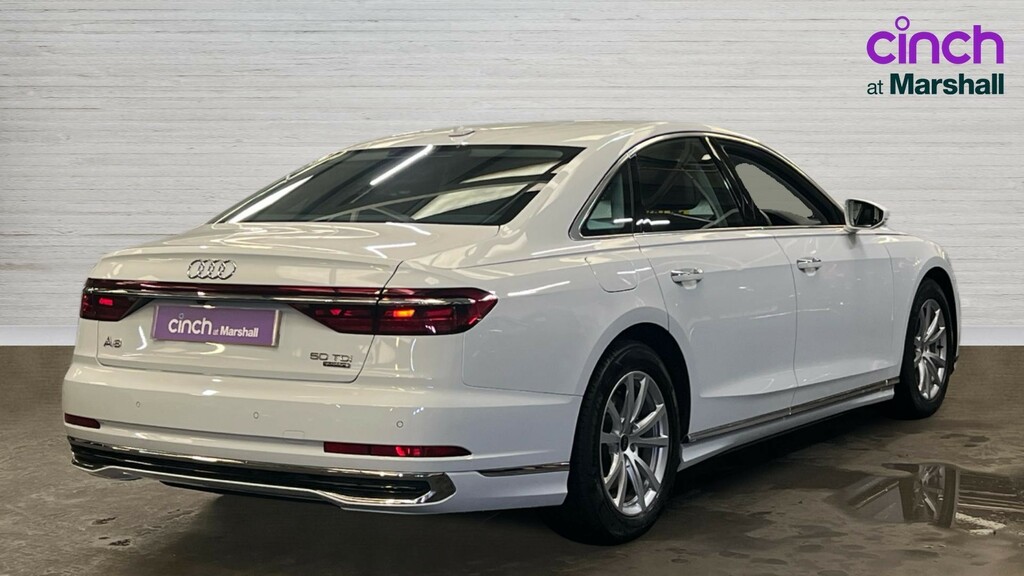 Audi A8 A8 50 Tdi Quattro Sport Tiptronic Tech Pack White #3