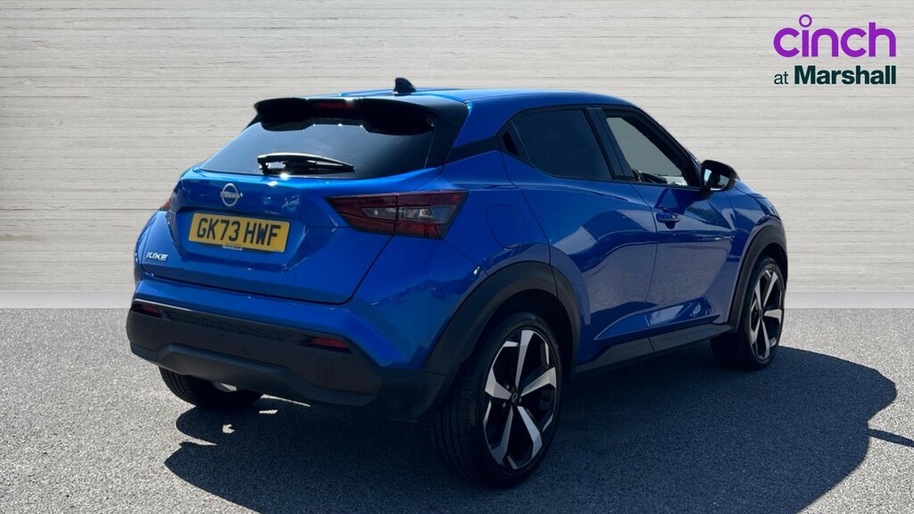 Nissan Juke Juke 1.0 Dig-t 114 Tekna Dct Blue #3