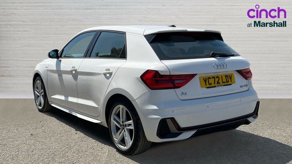 Audi A1 A1 25 Tfsi S Line YC72LDY White #5