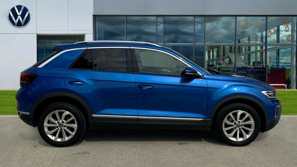 Volkswagen T-Roc T-roc 1.5 Tsi Style Dsg SK23HJC Blue #4