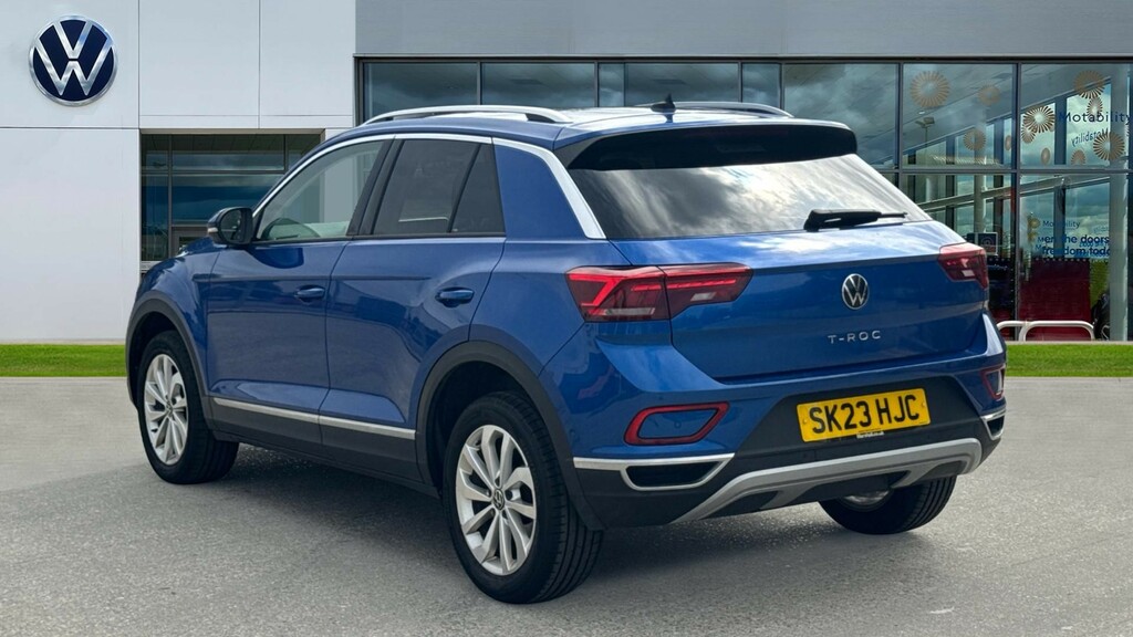Volkswagen T-Roc T-roc 1.5 Tsi Style Dsg SK23HJC Blue #3