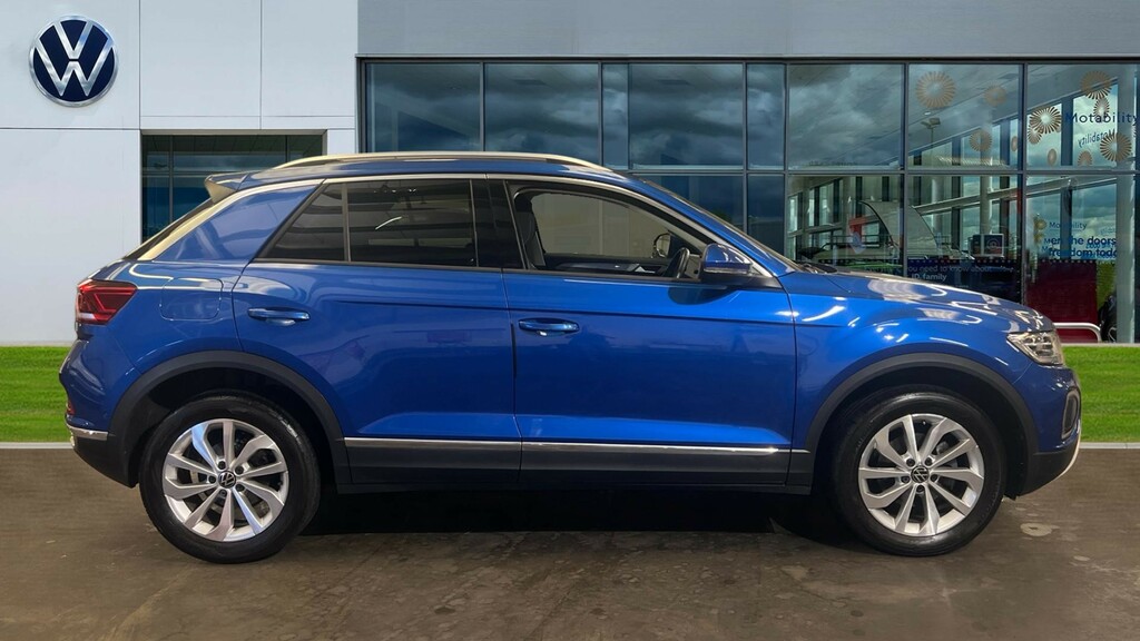 Volkswagen T-Roc T-roc 1.5 Tsi Style Dsg FD23OSV Blue #4