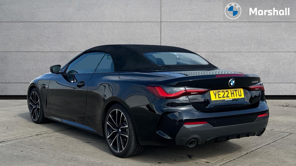 BMW 4 Series 4 Series 430D Mht M Sport Step Pro Pack Black #2
