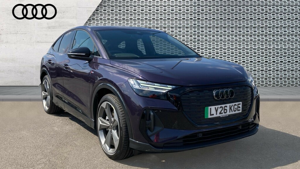Audi Q4 E Tron Audi Q4 Sportback Black Edition 45 E-tron 210,00 K 