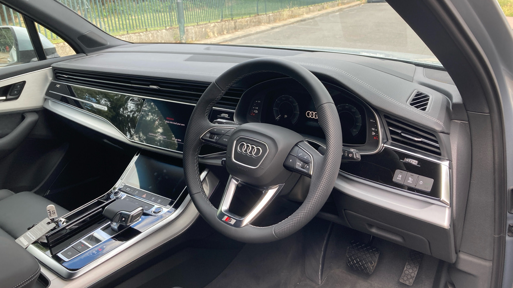 Audi Q7 Audi Q7 Estate 3.0 Tfsi E Quattro 394 S Line T Silver #6