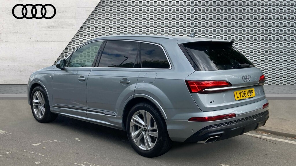 Audi Q7 Audi Q7 Estate 3.0 Tfsi E Quattro 394 S Line T Silver #3