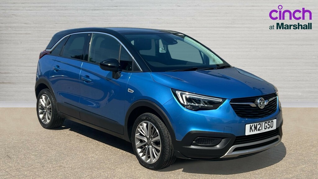 Vauxhall Crossland X Crossland X 1.2T 110 Sri Nav 6 Spd Ss Blue