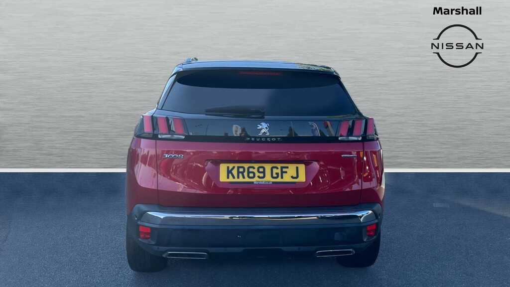 Peugeot 3008 3008 1.5 Bluehdi Gt Line Eat8 Red #6