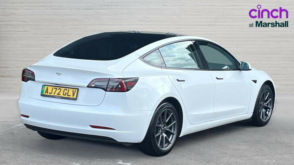 Tesla Model 3 Model 3 Rwd White #3