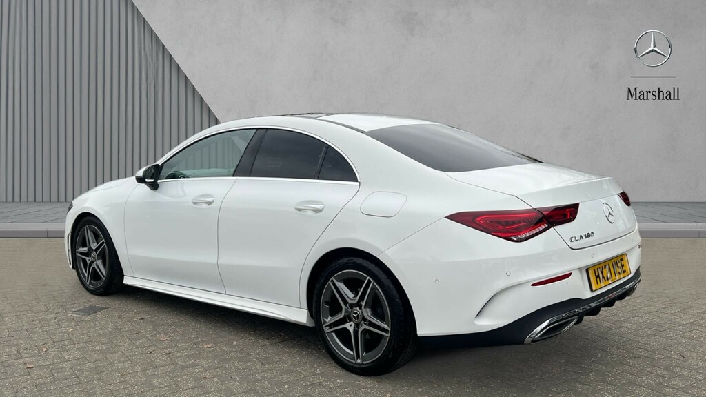 Mercedes-Benz CLA Class Cla 180 Amg Line Premium Plus Tip White #2