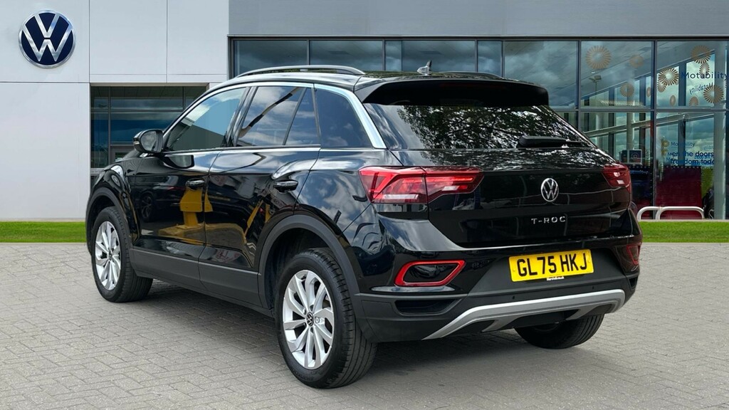 Volkswagen T-Roc T-roc 1.5 Tsi Match Dsg GL75HKJ Black #3