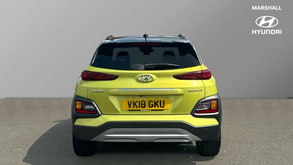 Hyundai Kona Kona 1.0T Gdi Blue Drive Premium Se VK18GKU Yellow #4