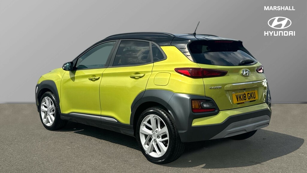 Hyundai Kona Kona 1.0T Gdi Blue Drive Premium Se VK18GKU Yellow #5