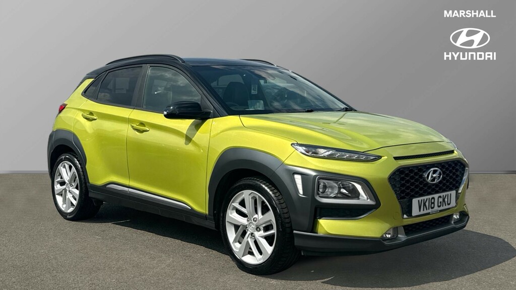 Hyundai Kona Kona 1.0T Gdi Blue Drive Premium Se Yellow