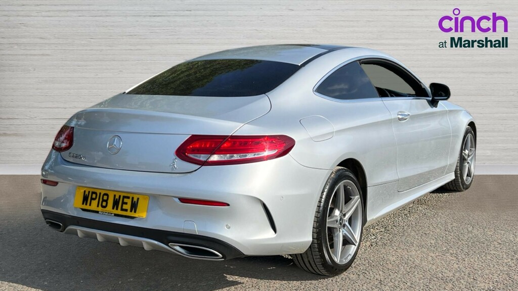 Mercedes-Benz C Class C Class C220d Amg Line Premium WP18WEW Silver #3
