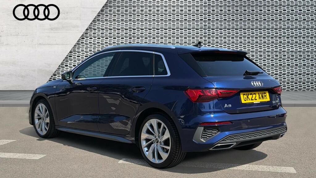 Audi A3 A3 35 Tfsi S Line S Tronic GK22AWR Blue #3
