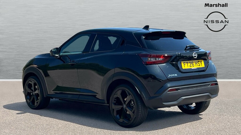 Nissan Juke Nissan Juke Hatchback 1.0 Dig-t Tekna FT26HSY Black #2