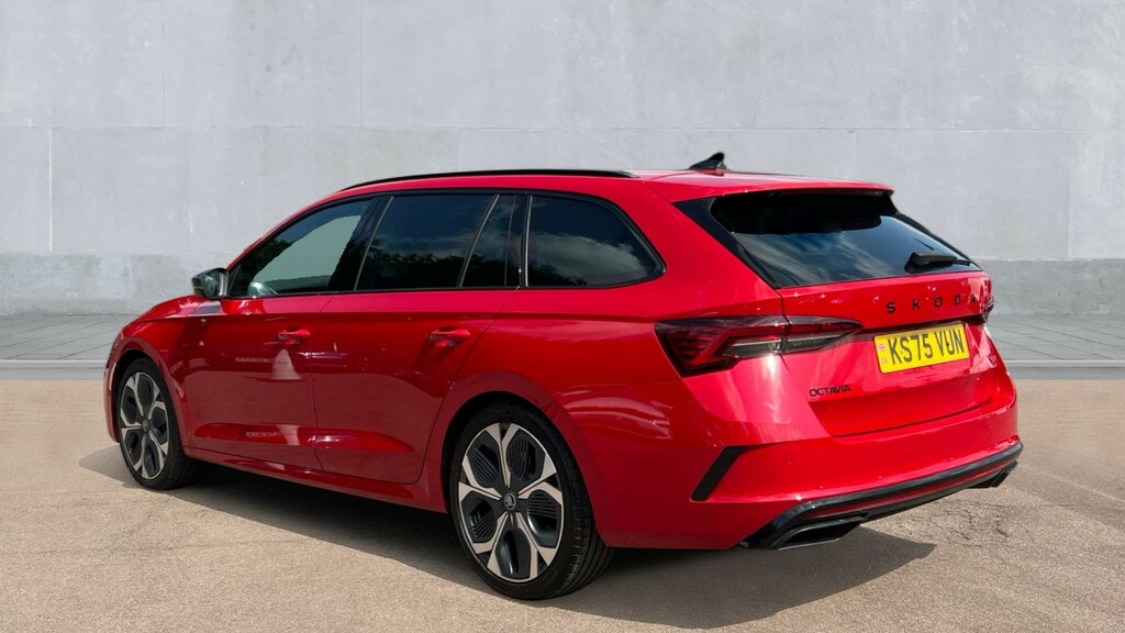 Skoda Octavia Octavia 2.0 Tsi Vrs Dsg KS75VUN Red #3