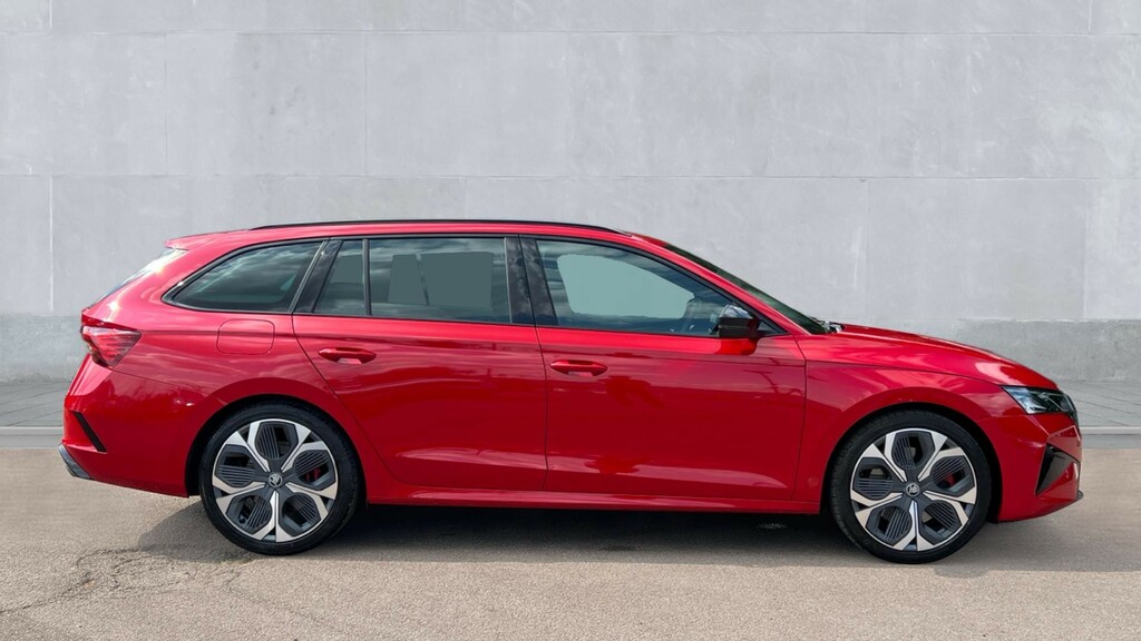 Skoda Octavia Octavia 2.0 Tsi Vrs Dsg KS75VUN Red #4