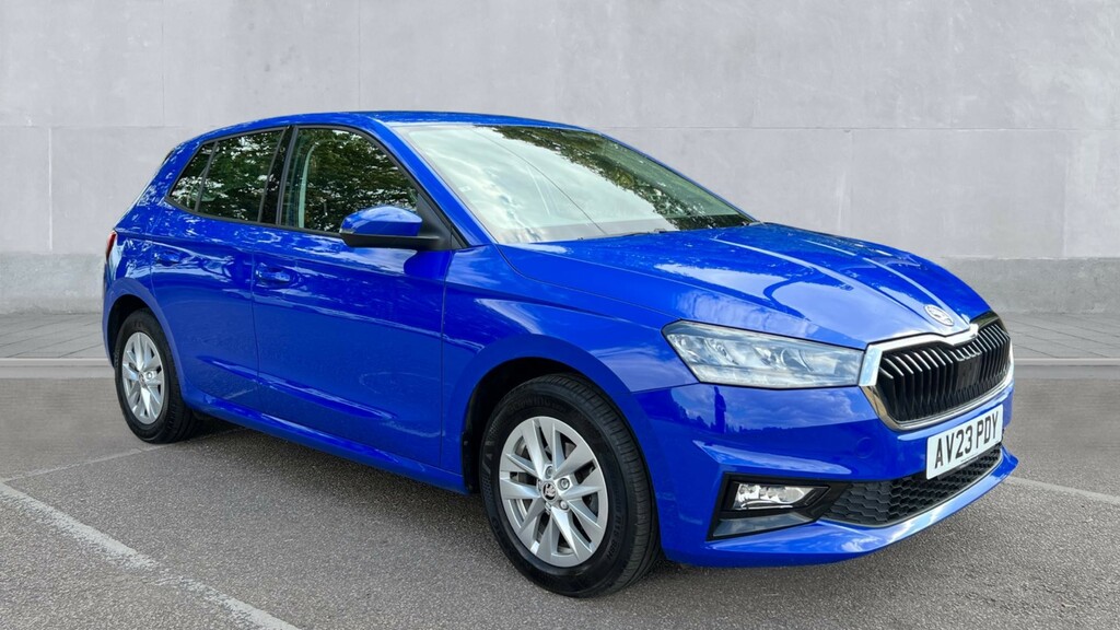 Skoda Fabia Fabia 1.0 Mpi 80 Se Comfort AV23PDY Blue