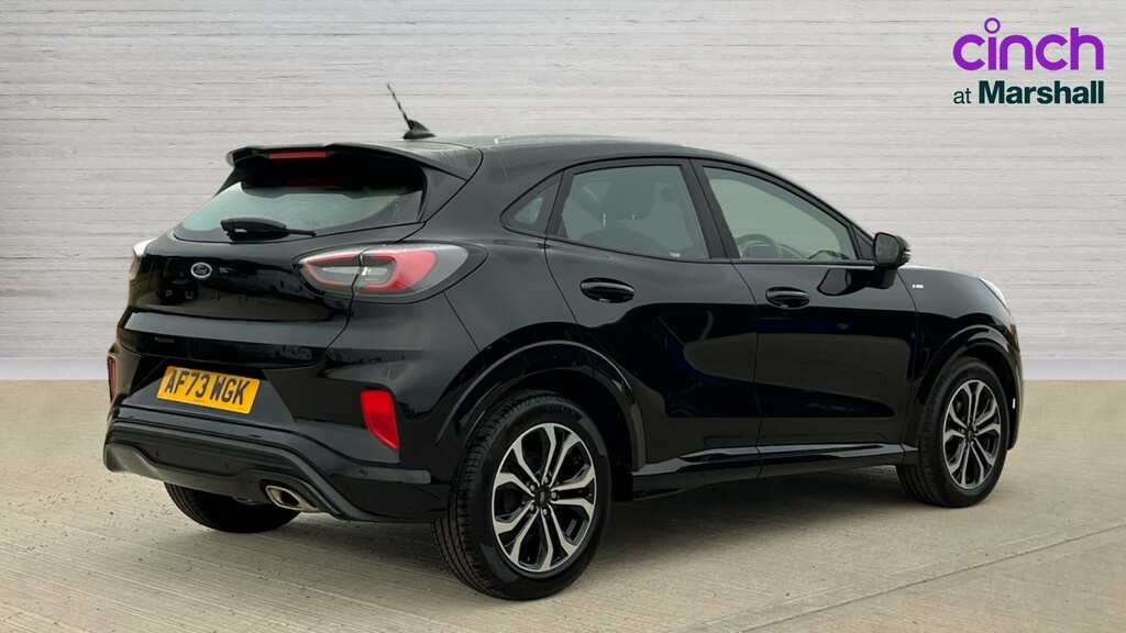 Ford Puma Puma 1.0 Ecoboost Hybrid Mhev St-line Dct AF73WGK Black #3