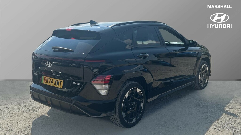 Hyundai Kona Kona 160Kw N Line 65Kwh EN74XWT Black #3