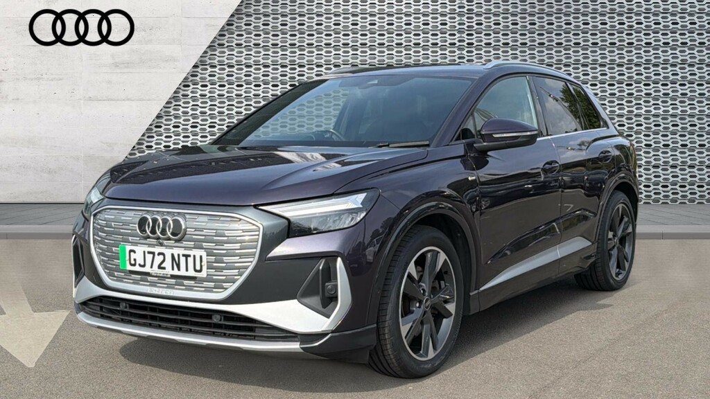 Audi Q4 E Tron Q4 220Kw 50 Quattro 82Kwh S Line GJ72NTU Purple #6