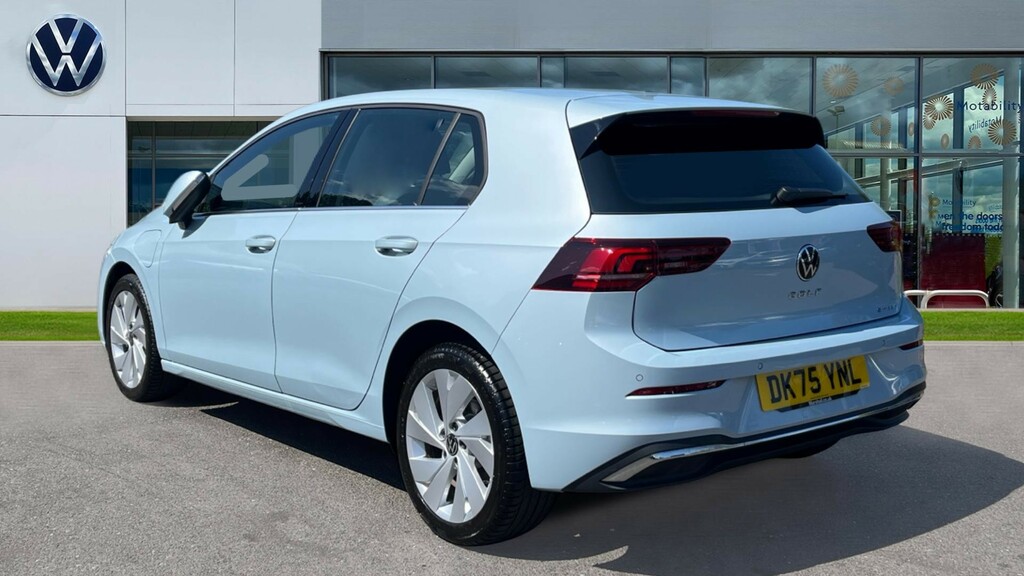 Volkswagen Golf Golf 1.5 Tsi 204 Style Ehybrid Dsg DK75YNL Blue #3
