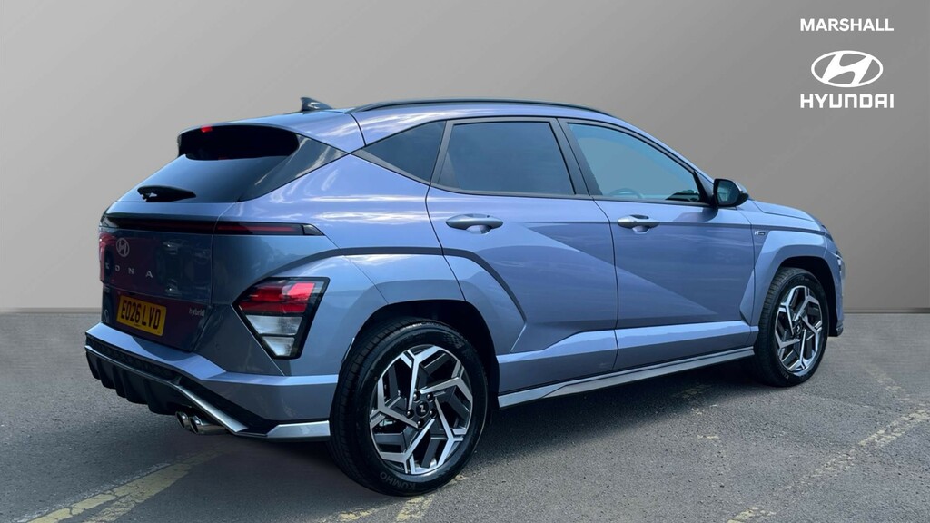 Hyundai Kona Kona 1.6 Hybrid 138 N Line Dct EO26LVD Blue #3