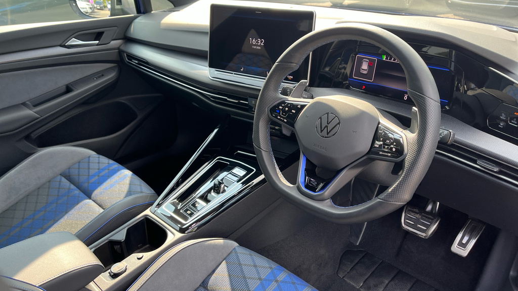 Volkswagen Golf Golf 2.0 Tsi 333 R 4Motion Dsg KN75UOT Blue #6