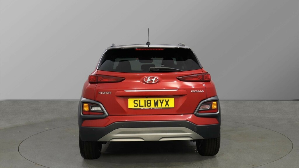 Hyundai Kona Kona 1.0T Gdi Blue Drive Premium SL18WYX Red #4