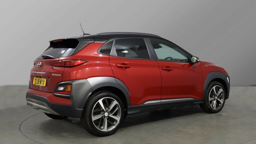 Hyundai Kona Kona 1.0T Gdi Blue Drive Premium SL18WYX Red #3