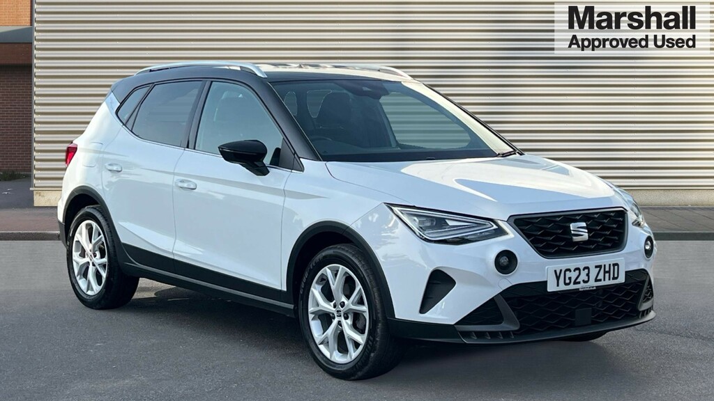 Seat Arona Arona 1.0 Tsi 110 Fr YG23ZHD White