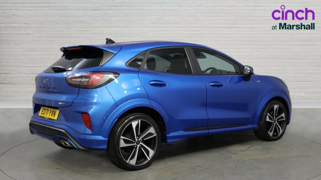 Ford Puma Puma 1.0 Ecoboost Hybrid Mhev St-line X EO71YVN Blue #3