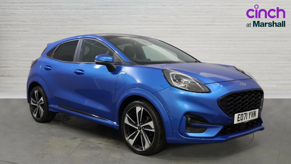 Ford Puma Puma 1.0 Ecoboost Hybrid Mhev St-line X Blue