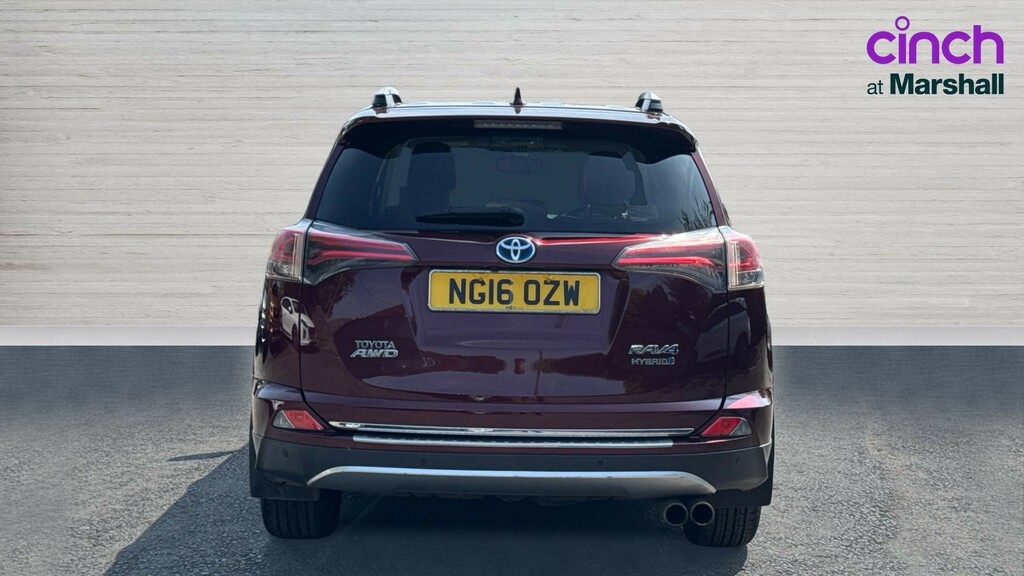 Toyota Rav 4 Rav4 2.5 Vvt-i Hybrid Excel Tss Cvt NG16OZW Red #4