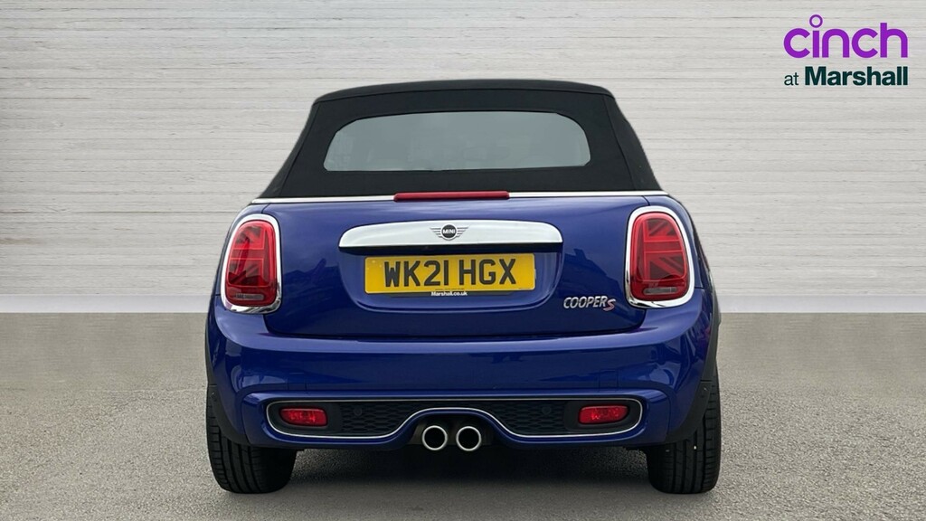Mini Convertible Convertible 2.0 Cooper S Exclusive II WK21HGX Blue #4