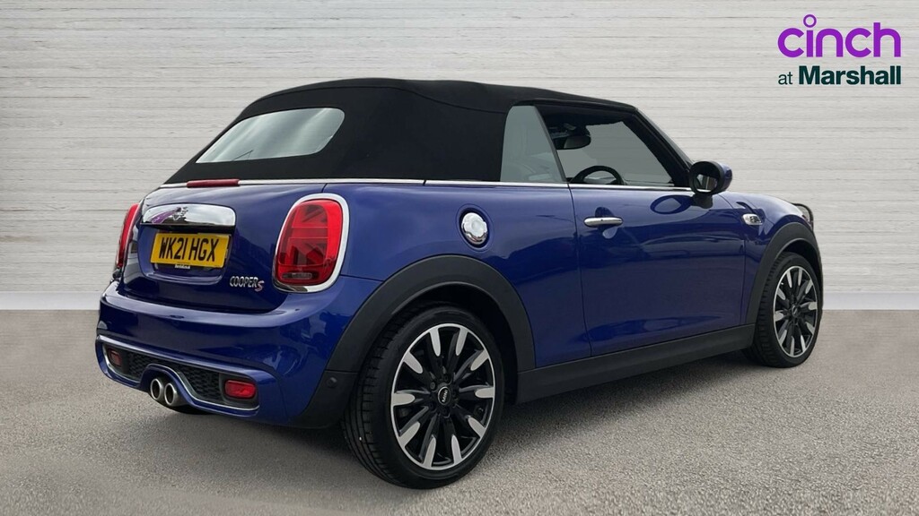Mini Convertible Convertible 2.0 Cooper S Exclusive II WK21HGX Blue #3