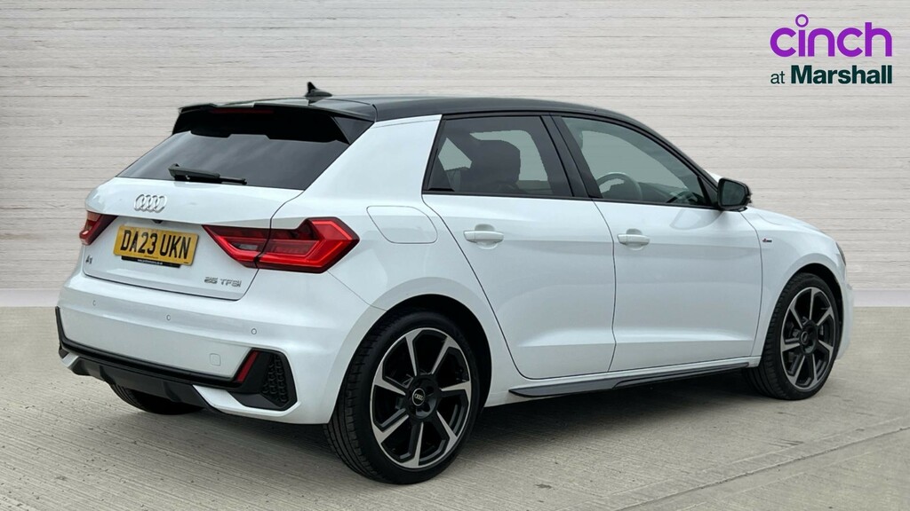 Audi A1 A1 25 Tfsi Black Edition S Tronic DA23UKN White #3