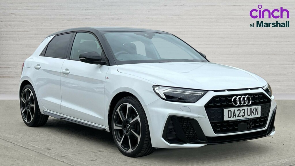 Audi A1 A1 25 Tfsi Black Edition S Tronic DA23UKN White