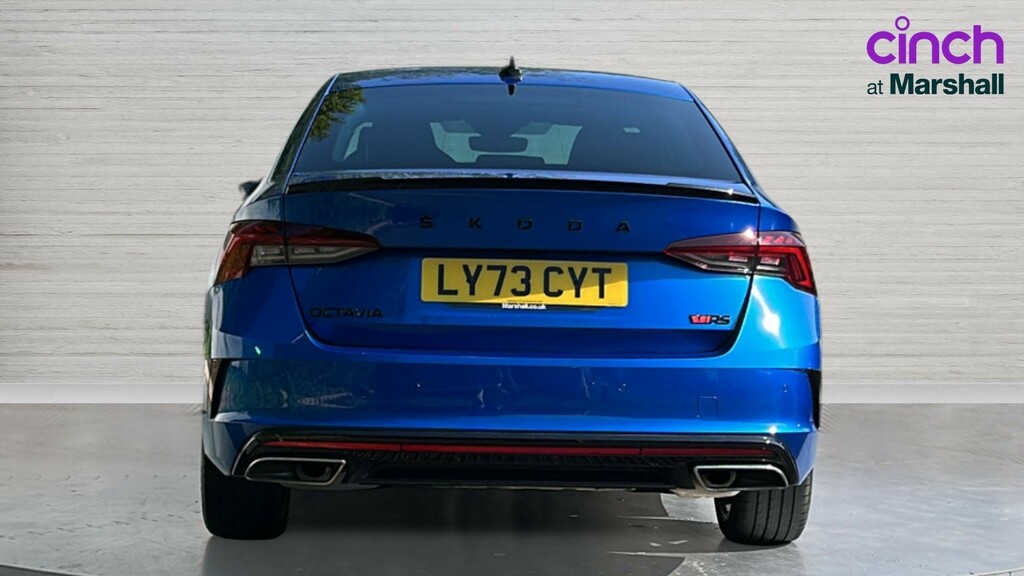 Skoda Octavia Octavia 2.0 Tsi Vrs Dsg LY73CYT Blue #4