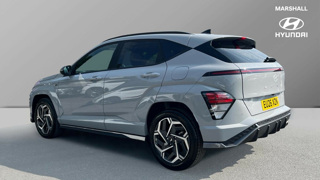 Hyundai Kona Kona 1.6 Hybrid 138 N Line Dct EU26XZN Grey #5