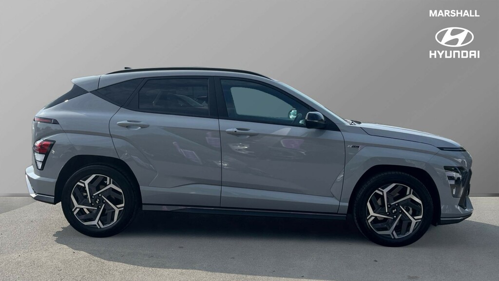 Hyundai Kona Kona 1.6 Hybrid 138 N Line Dct EU26XZN Grey #2