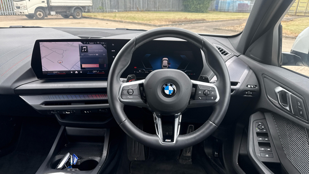 BMW 1 Series 1 Series 120 M Sport Step FT75BFN White #5